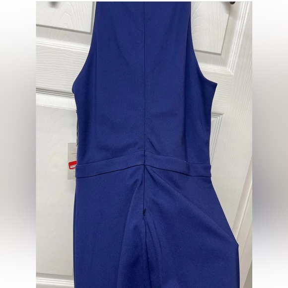 ALI & JAY blue Tank Midi Dress New With Tags $118 Mock Turtleneck Large - Picture 7 of 12